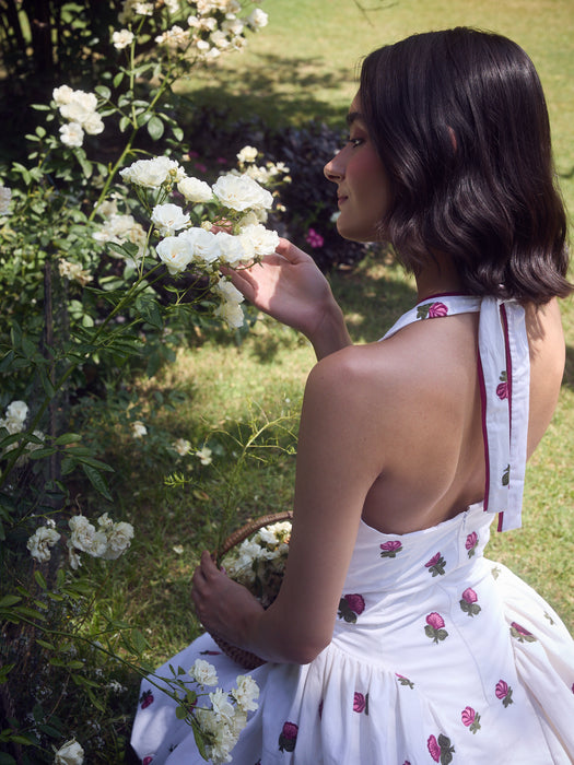 The Rose Garden Dress - White