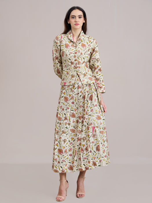 The Victorian Co-Ord - Oat