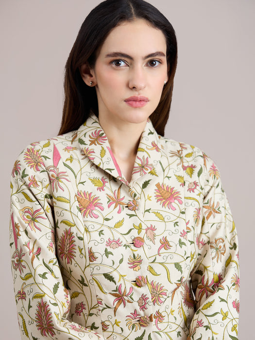 The Victorian Co-Ord - Oat