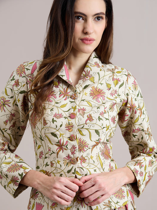 The Victorian Co-Ord - Oat