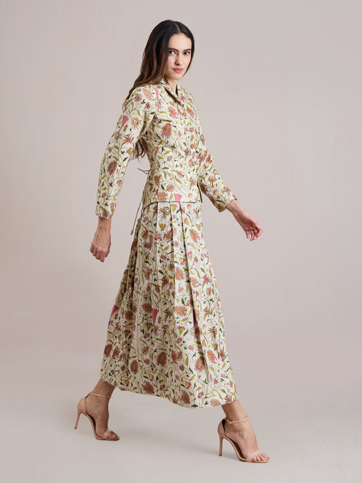 The Victorian Co-Ord - Oat